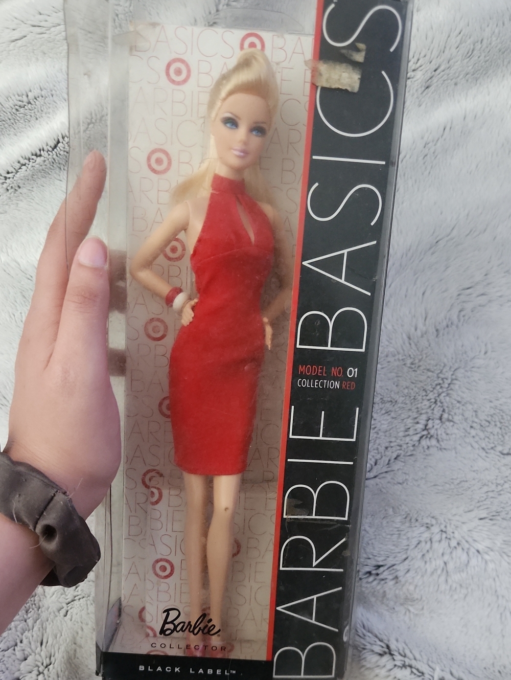Barbie Basics Target 2011 Black Label Model No 1 Collection RED